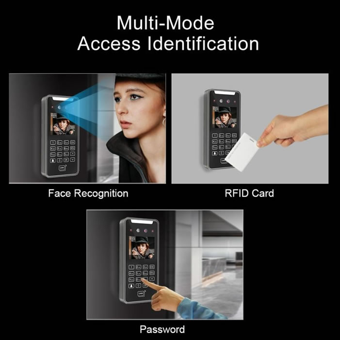 Biometric AI20 Dynamic Facial Recognition System For Access Control